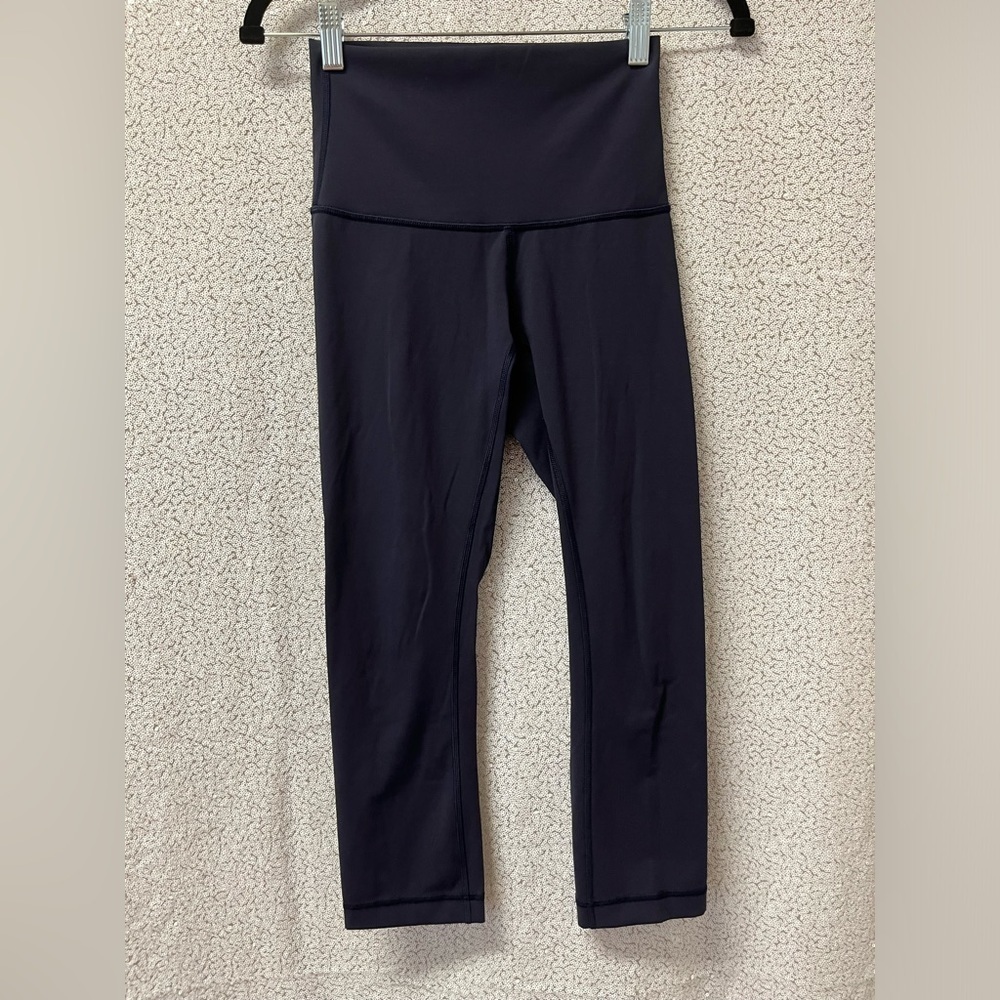 lululemon athletica Navy High-Waist 21" Leggings